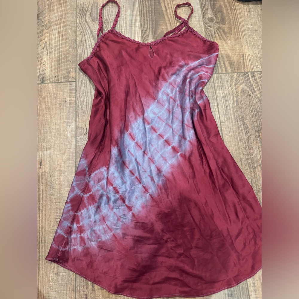 Tie-Dye Slip Dress